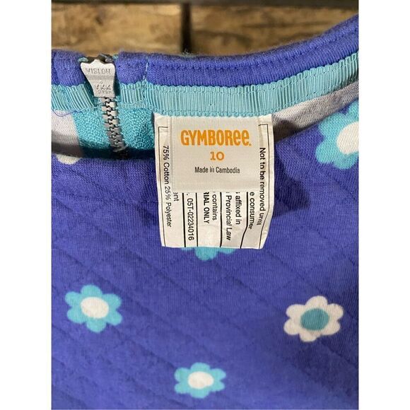 Gymboree Floral Quilted Girl Dress - Picture 3 of 6